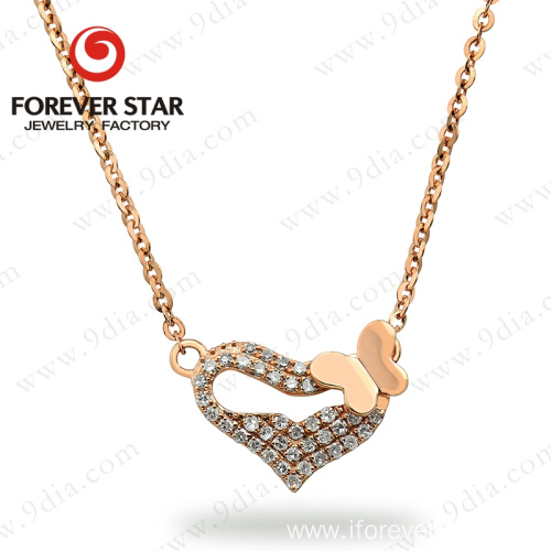 butterfly diamond necklace prices gold necklace 18k